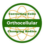 Orthocellular corporate logo with slogan Correcting Cells and Changing Bodies.